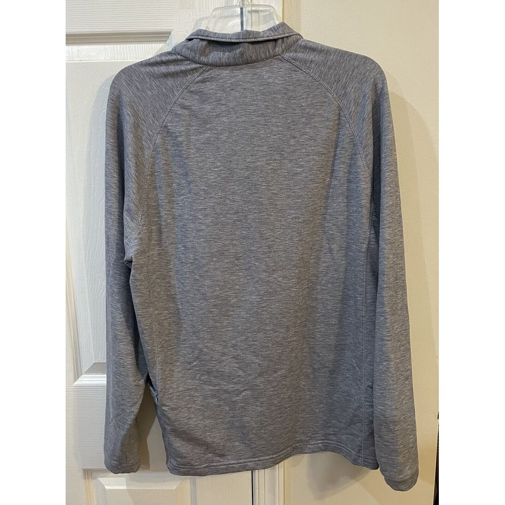 Bonobos 1/4 Zip Pullover Golf Shirt Men's Sz M Gray One Zip Pocket - Picture 4 of 7